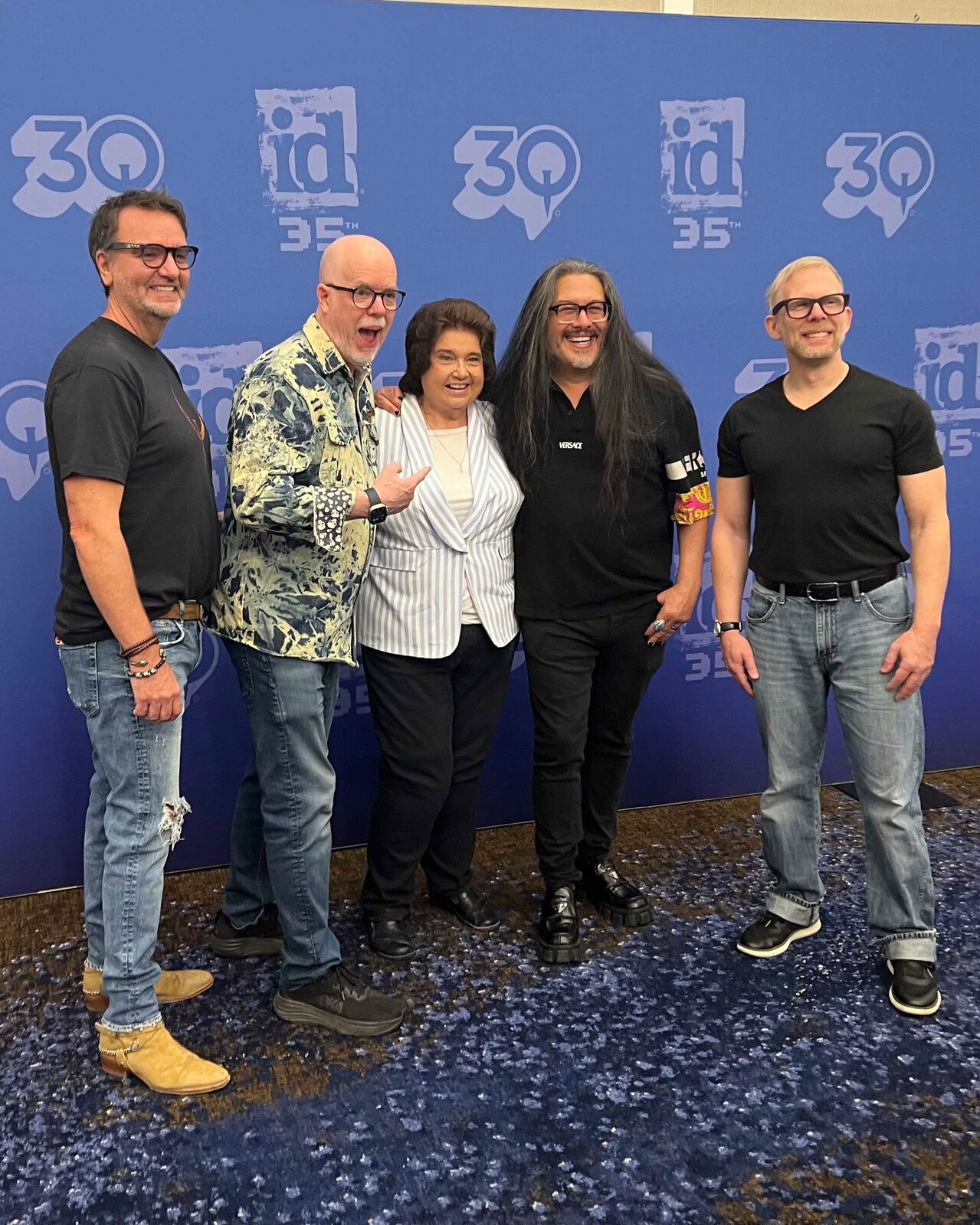 Zalozyciele id Software i Donna Jackson