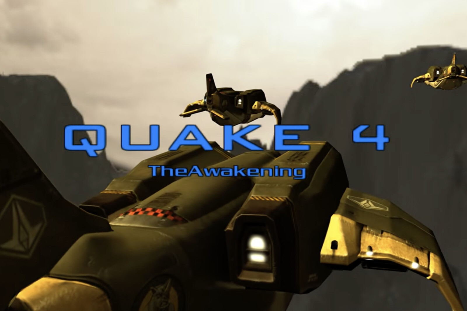 Quake 4 The Awakening - ekran tytulowy